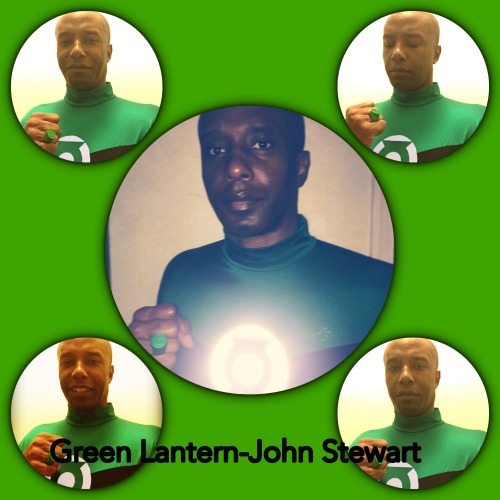  Day 13 ‪#‎29DaysofBlackCosplay‬ Green Lantern John Stewart coming to a con near you soon as the wea