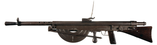 peashooter85:  World War I French Chauchat light machine gun, manufactured in 1915. 