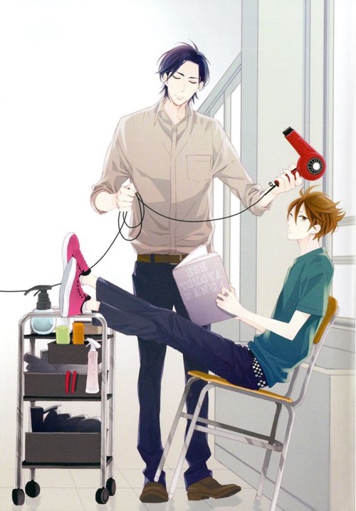 theyaoiaddictionsociety:Today’s Yaoi Addiction Society’s Yaoi Manga of The day is Sekai wa Kimi de