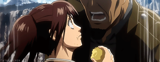 tatakaeeren:  “Was wrong, Braus? Not going to sit?” “No! I’m fine right here!”