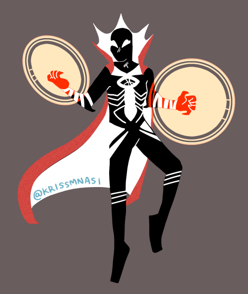 krissmnasi:Did a Venomstrange for @symbruary because I just loved that cross between something alien