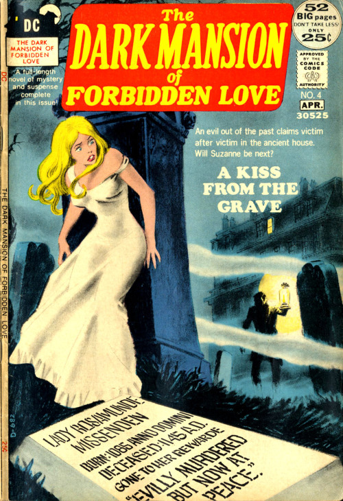 comicbookcovers:The Sinister Dark Mansion House Of Forbidden Secret Love