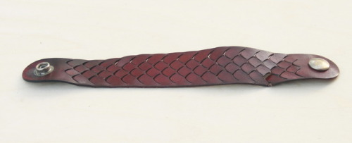This Was One Of The Very First Leather Bracelets I Made, Way Back In 2013, And It Finally Broke! This