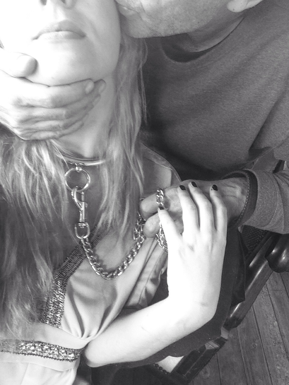 herkindmaster:  beautyinsurrender:My Great Love- my Master- and my collar from bdsmbeautifullybound.tumblr.com