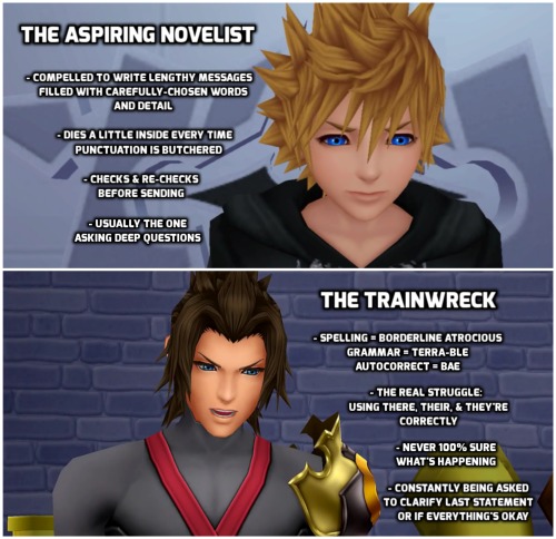 kh-imagineif:  kingdom hearts + group chat