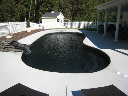 gorillateaparty:  robotprick: fangirlofall:  facts-i-just-made-up:  gabriel-patches-titanfeather:  sixpenceee:  These swimming pools with black tiles are my aesthetic.   Make the black tiles out of that black material that absorbs all light and swim