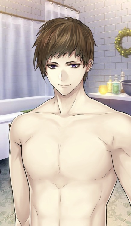 acrispyapple:for posterity! shirtless sprites from the current event in jp (恋するふたりのバスタイム) + the red 