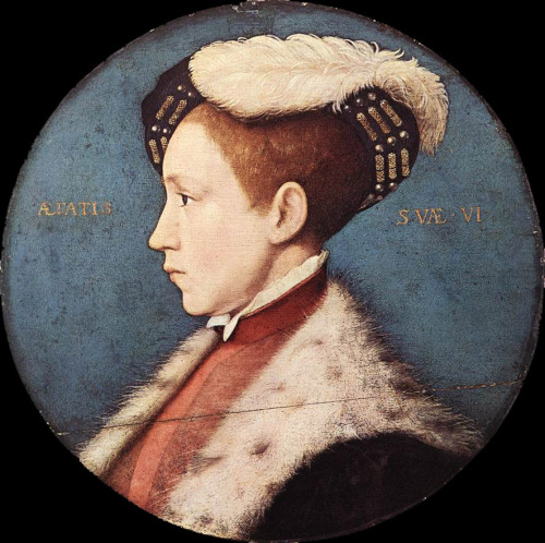 artist-holbein: Edward, Prince of Wales, 1543, Hans Holbein the Younger Medium: oil,wood 