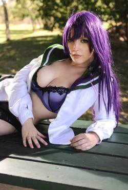 thedragonx911:  Saeko Busujima by Katyuska