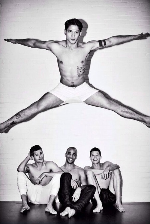 male-celebs-naked:  Charlie and Max Carver 2