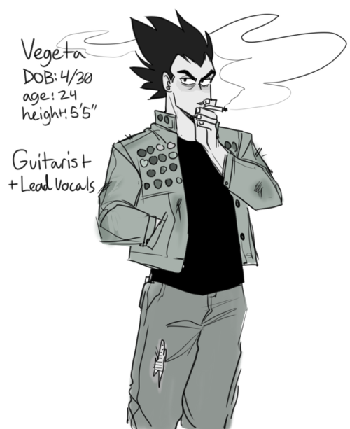 finalassflash: turles, broly, raditz, vegeta, and goku based on their descriptions in @vertigoats&ls
