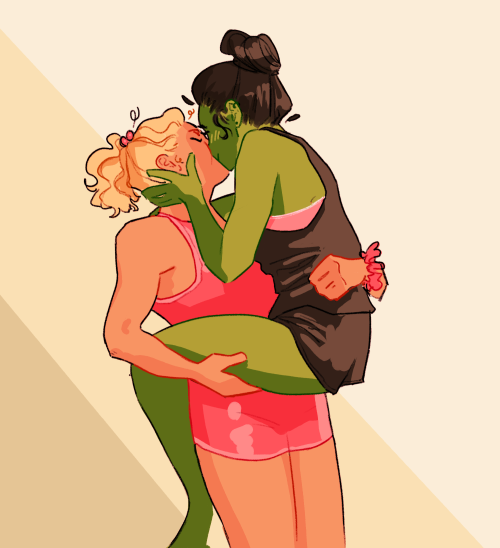 basket-of-loquats: ACTUALLY, glinda x elphaba modern college/university au 100k enemies to lovers (1