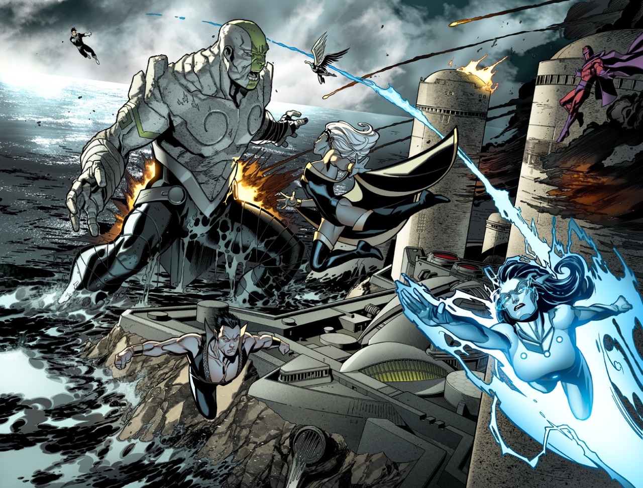 MARVEL COMIC BOOK ART