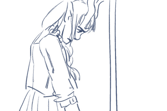 yesterday at midnight was possessed with the idea for a fantasy high animatic so guess what i’m working on tonight. posting more...