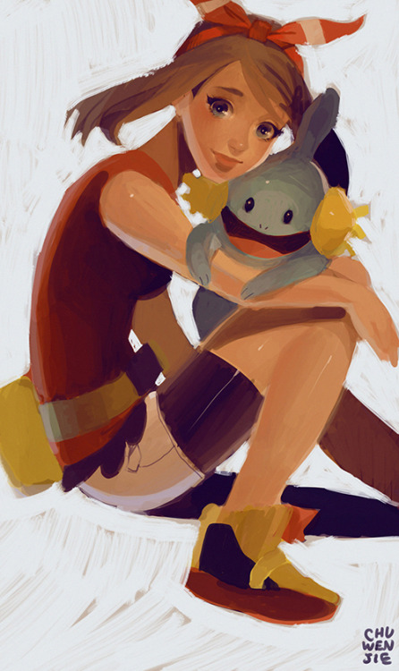 chuwenjie:who else is excited for ORAS?!keep an eye out for more pkmn work from me once it comes out