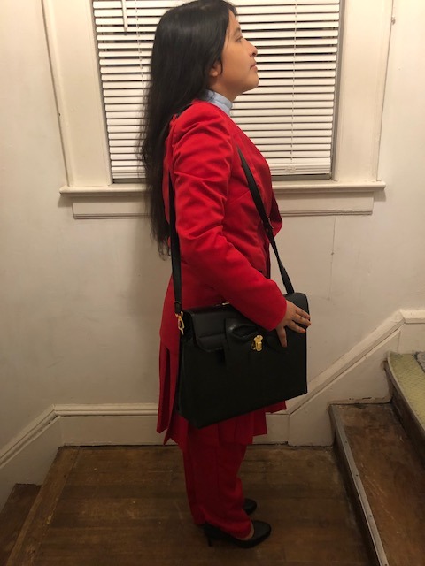 My Clemensia Dovecote/Capitol Academy uniform is finished! The entire costume was made from scratch except for the bag!
This 