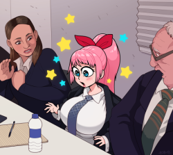 Don’t You Just Hate It When You Disrupt The Big Meeting By Turning Into An Anime?Mondays,