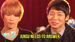 b2nguk-deactivated20150201:  JYJ asked about their view on inter-racial relationships… 