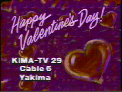 thegroovyarchives:70′s/80′s/90′s Local Television Valentine’s Day Station IDs/Bumpers1. KTLA-TV, Los