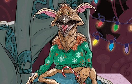comicsalliance: PJ McQuade’s Star Wars Christmas Cards Celebrate A Holiday (Not So) Far, Far A