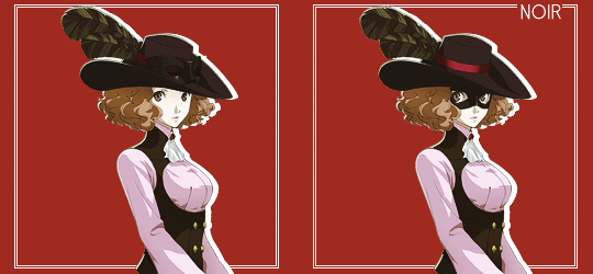 niijima-makoto:Phantom Thieves + beneath the mask