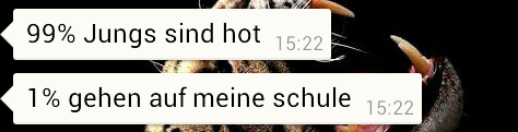 gedankenmanipulation:   Das ist einfach mal so wahr, haha 