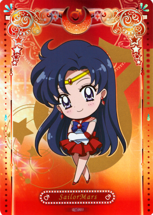 Have you seen the complete set of Sailor Moon Crystal Taiwan Pop-Up Store trading cards from the sum