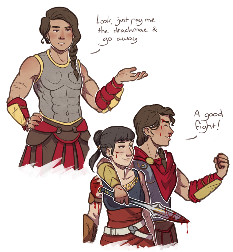 critter-of-habit: I would sell my soul to Hades for Kassandra 