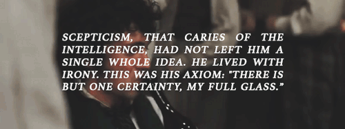 thedamnstars:   Barricade Boys → Grantaire (2/?) “However, this sceptic had one fana