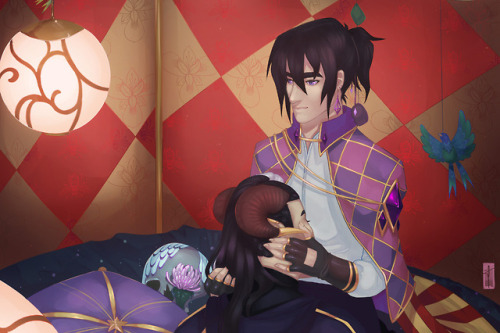 opaldelight: opaldelight: A preview of my piece for the @vld-au-zinecollection‘s Sheith zine &
