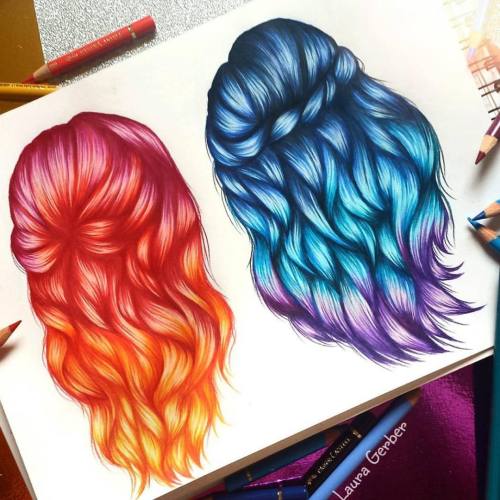 hairstylesbeauty:   📷 @lets_dream_to_draw ⠀ 