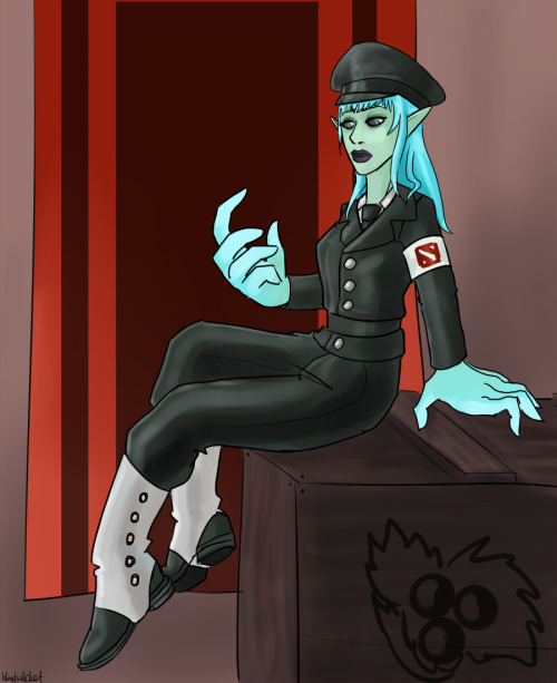 Another request from stream! Death Prophet in some classy uniform.