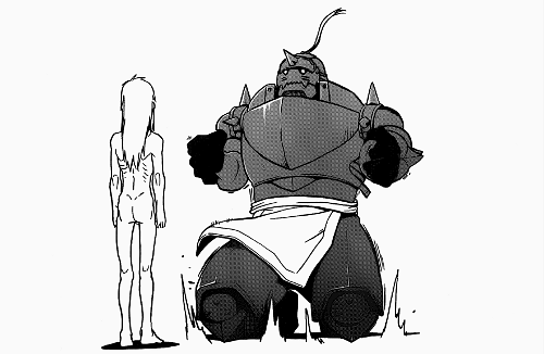mustangst:  10 Most Powerful Lines from the Fullmetal Alchemist Manga ↳ (4/10) Alphonse Elric: "How am I supposed to fight in that body!?"    My love for Alphonse grew immensely after this part. Can you imagine - he’s been searching for years and