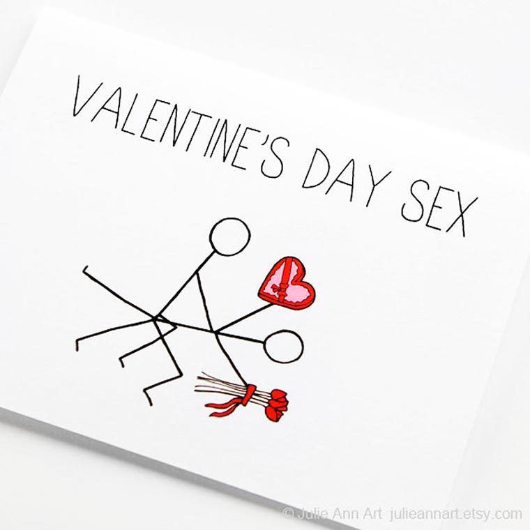 pr1nceshawn:    If Valentine cards were honest… by   Julie Ann. 