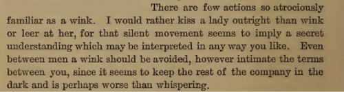 ~ The Habits of Good Society: A Handbook for Ladies and Gentlemen, 1871