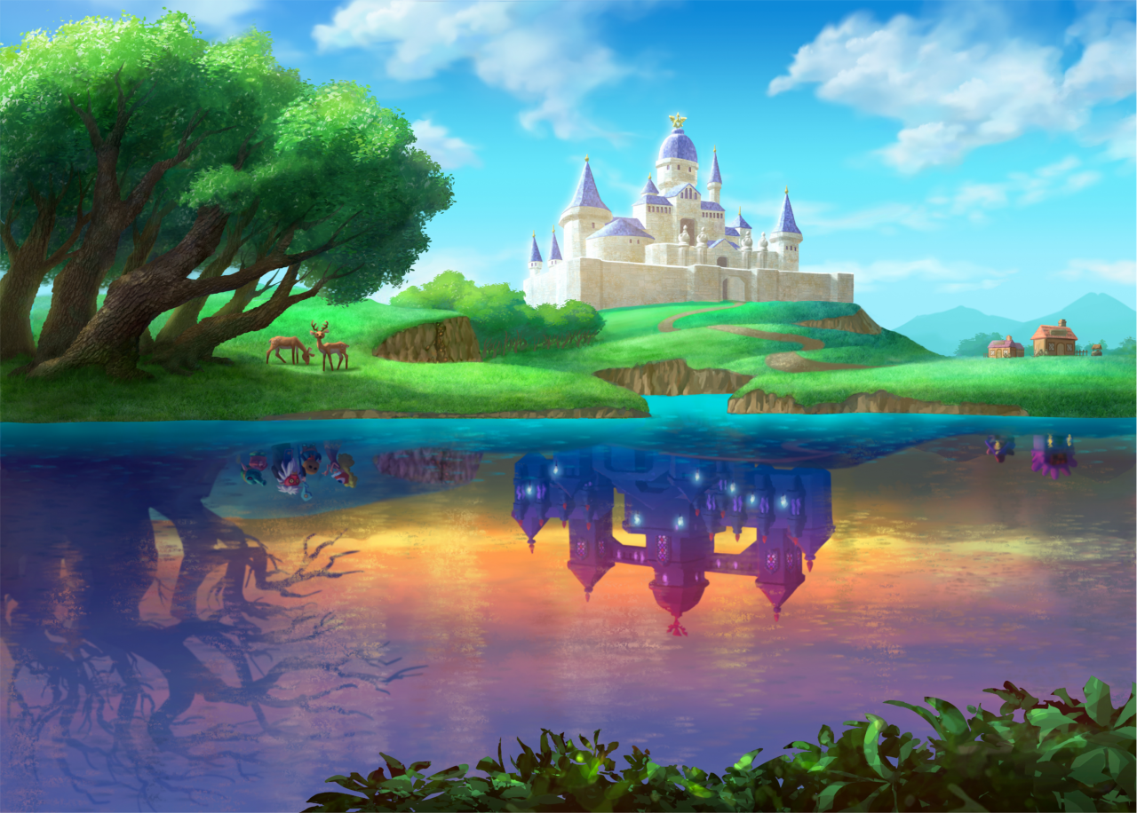 gameandgraphics:  The Legend of Zelda: A Link between worlds original artworks -