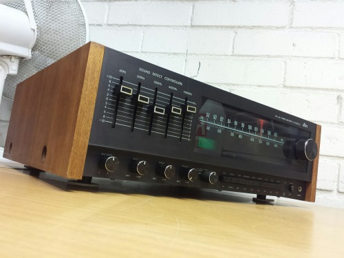 Jbn CR-8080 SE FM-AM Stereo Receiver, 1977. Identical/rebranded Lustre