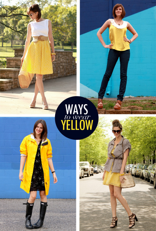 Ways to Wear Canary Yellow on What I Wore