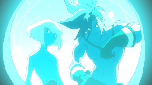 Another Promare screenshot redraw I did!