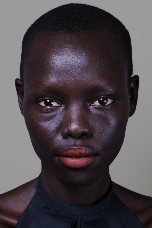 furples:  Grace Bol @ Martin Grant Spring 2013.