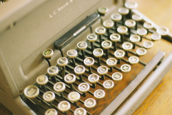priveting:  typewriter by ringring* on Flickr. 