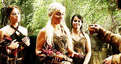 dailygot:  Her brother Viserys gifted her with three handmaids. […] Irri and Jhiqui
