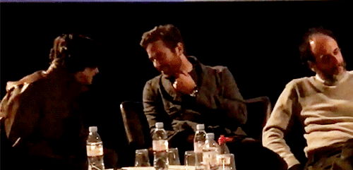 bowie28: Armie and Timmy at Paris Q&amp;A