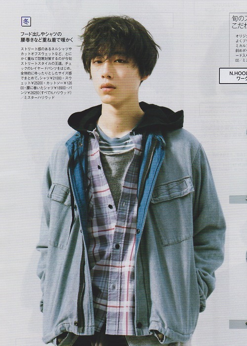 ice-and-fire-collide:  Sakaguchi Kentaro to model as Mamura Daiki (x) 