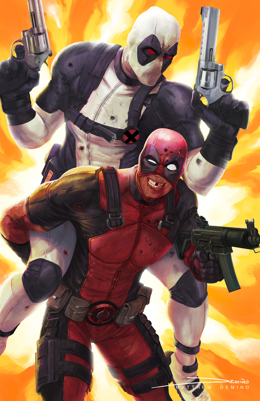 mattdemino: Deadpool commission GIDDYUP PARDNER Commissions are open PRINTS  ARTSTATION