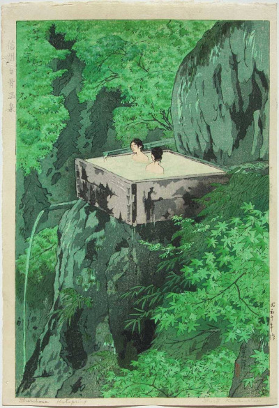 zegalba:Shiro Kasamatsu: Shirahone Hotspring (1935)