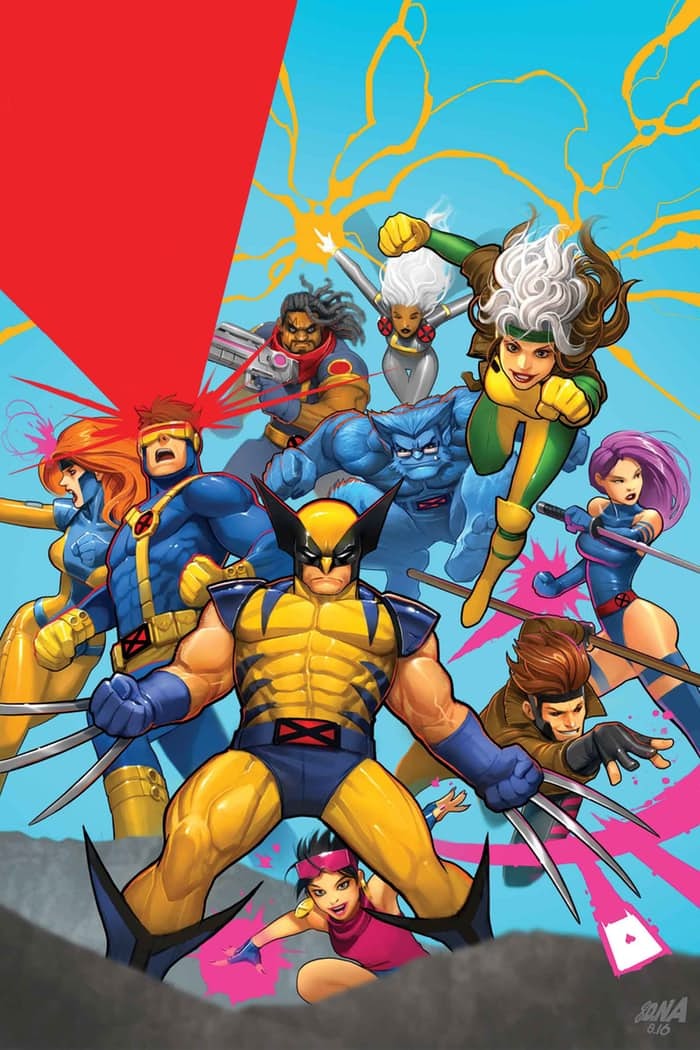 wolverineholic:  X-Men ‘92 Vol 2 #10 (2016)  cover by David Nakayama 