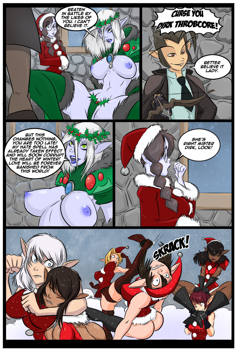 anotheroriginalpornblog:  Tis the season to be horny. Here’s a Christmas comic