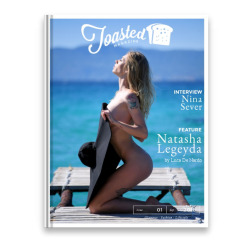   Toasted Mag N.1 - Cover And 20 Pages Editorial With Natsha Legeyda - On Sale (Printed