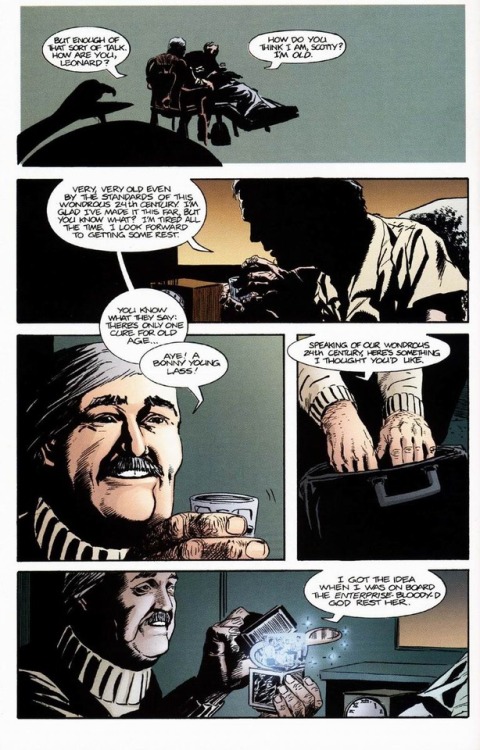 spockvarietyhour: The Wake written by Jeffrey Langart and letters by Steve Liebercolours by Wildstorm FX 